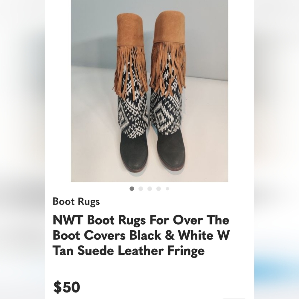 Cross & Chains BOOT COVERS - Picture 5 of 9